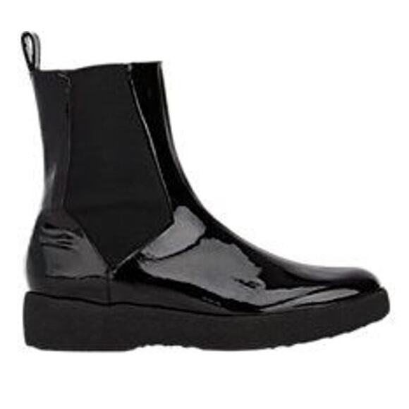 Robert Clergerie Chelsea Patent Leather Boots Paris France Womens 39.5 EU/8.5 US - Picture 15 of 16